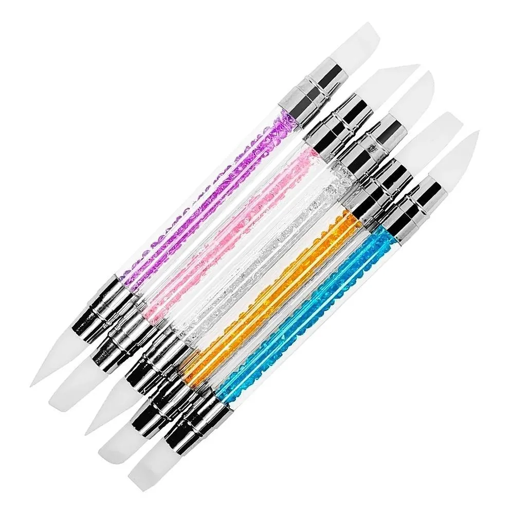 Kit de Pincéis com Ponteira de Silicone