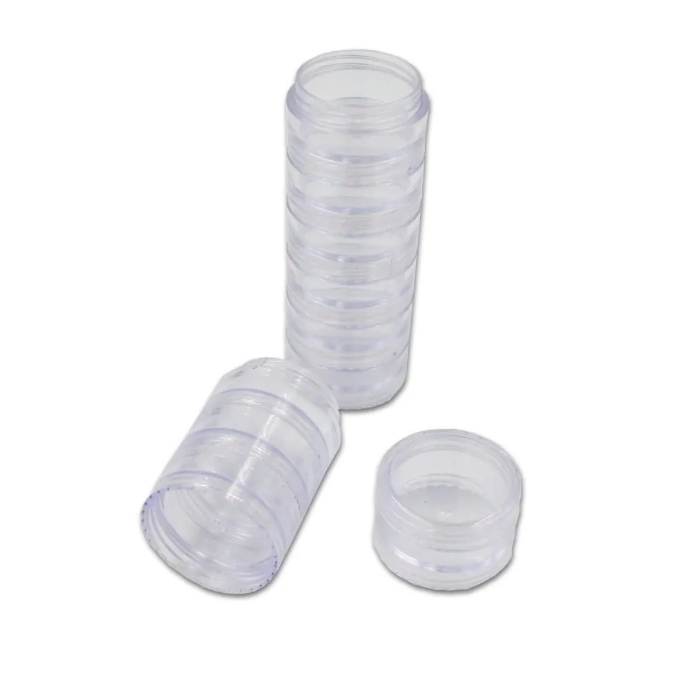 Torre com 10 Potinhos e uma Tampa