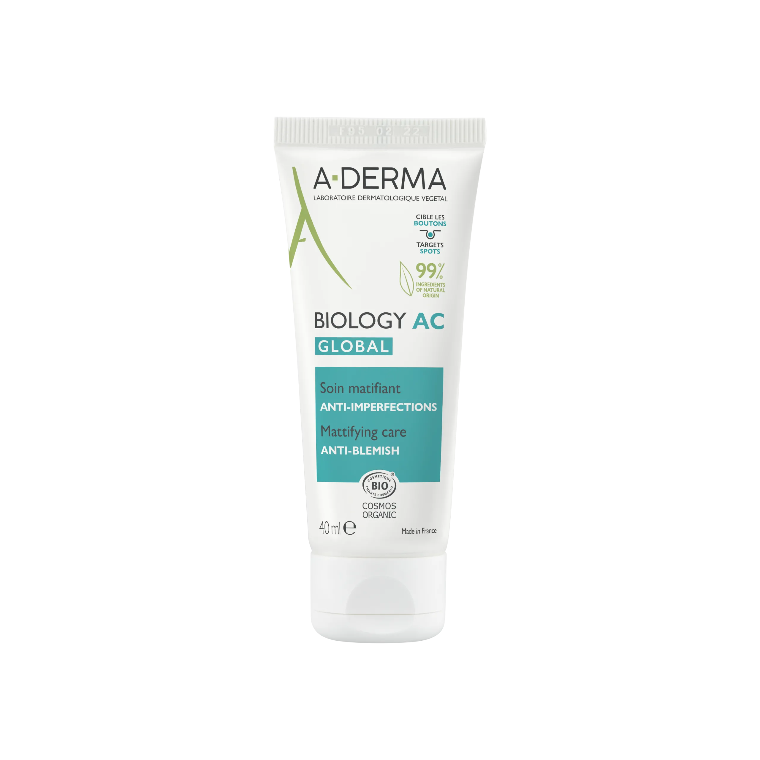 A-derma Biology AC Global Cuidado Matificante 40 mL