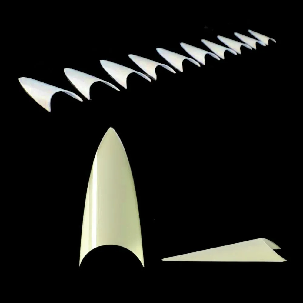 Tips Stiletto Natural 500 UN