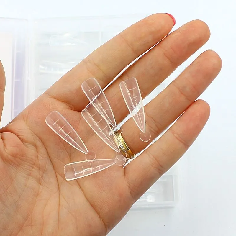 Molde Express Stiletto Gel Acrilico E Polygel