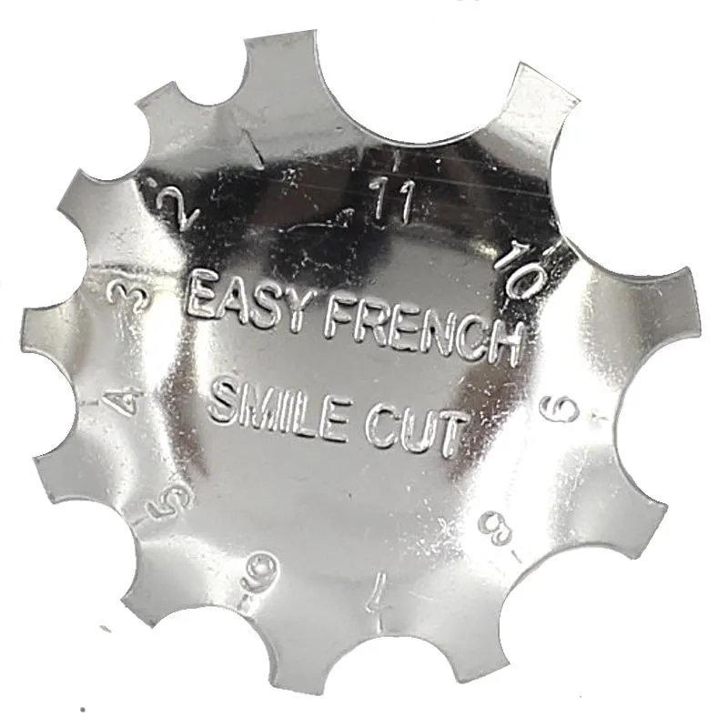 Molde Para Francesa Reversa Em Acrílico Sorriso