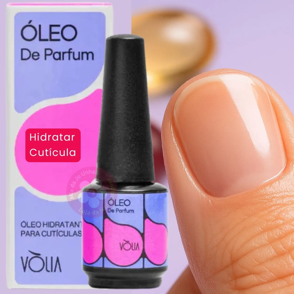 Óleo de Parfum Hidratante de Cutícula Vòlia 10ml