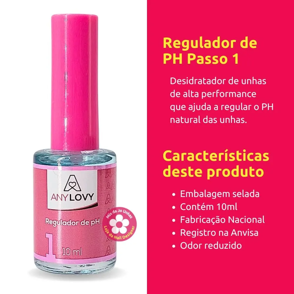 Regulador de Ph Any Love 10ml passo 1