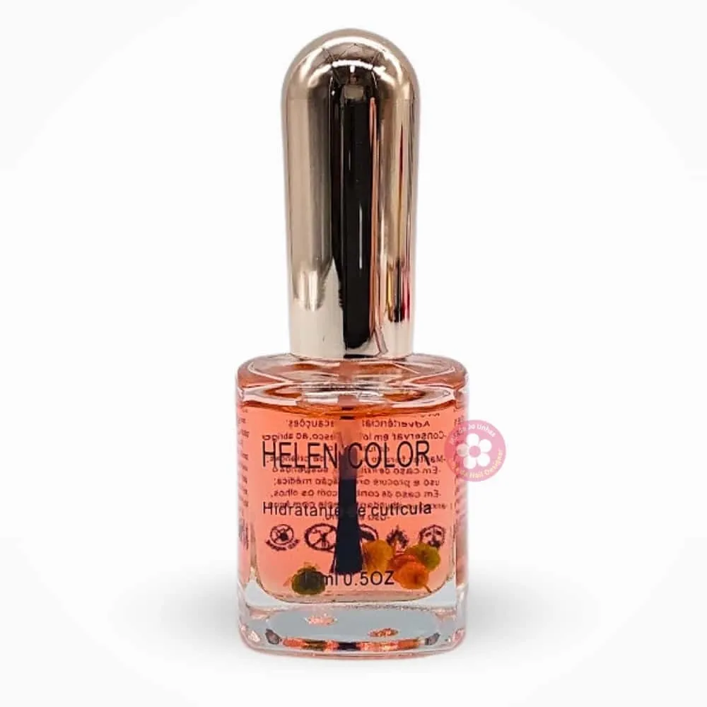 Óleo Hidratante de Cutículas Helen Color 15ml Flores Anvisa