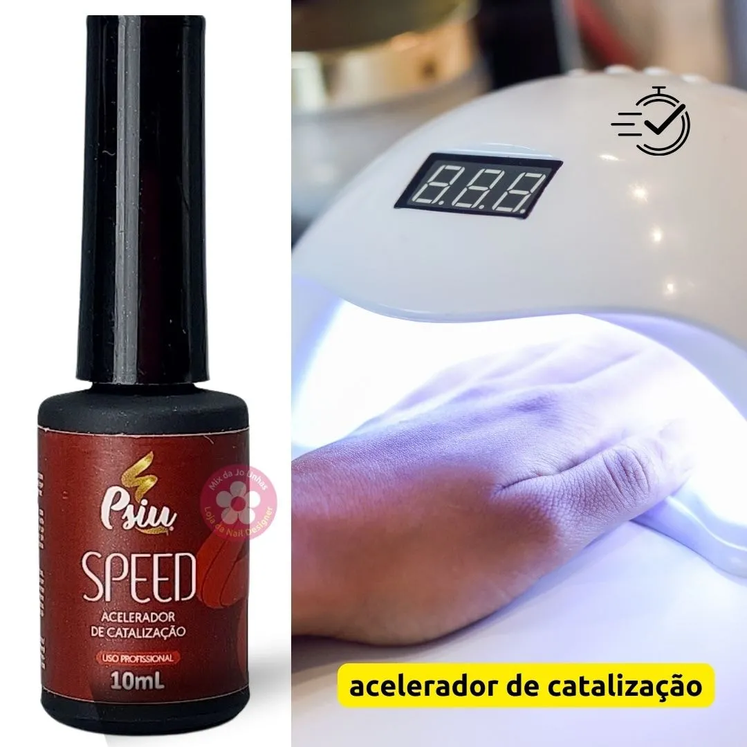 Speed Acelerador de Catalizacao para produtos em gel Psiu 10ml