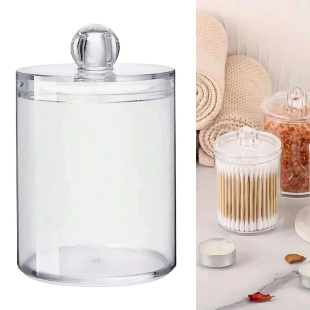 Organizador de mesa para palito e algodão