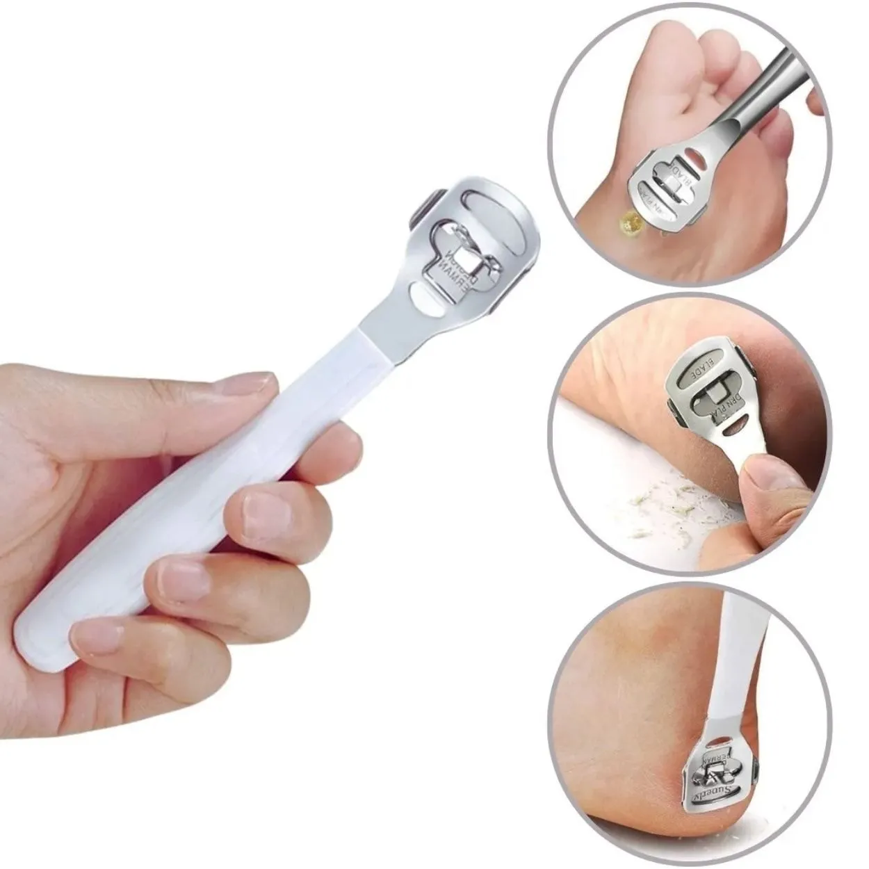 Raspador de calosidade com lâmina para pedicure