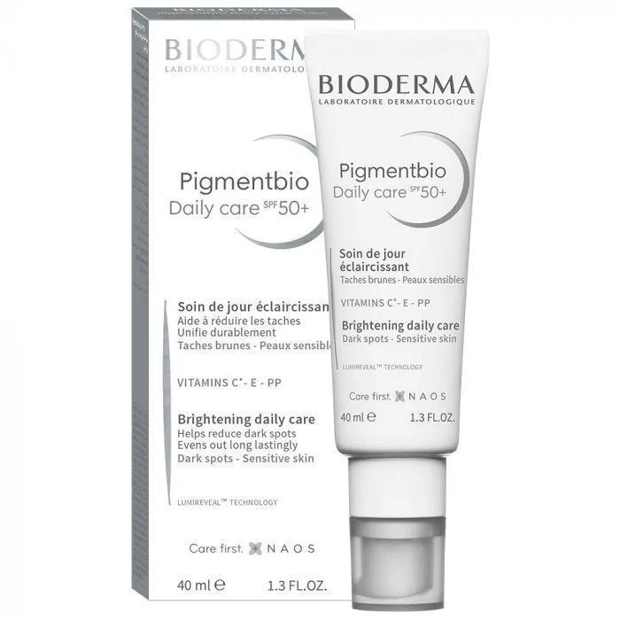 Bioderma pigmentbio iluminação diária cuidados spf 50+ 40ml