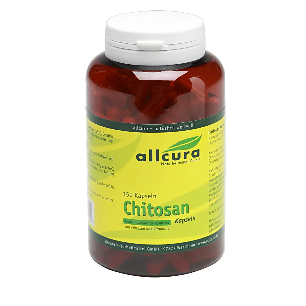 Cápsulas Allcura Chitosan 150 Cap