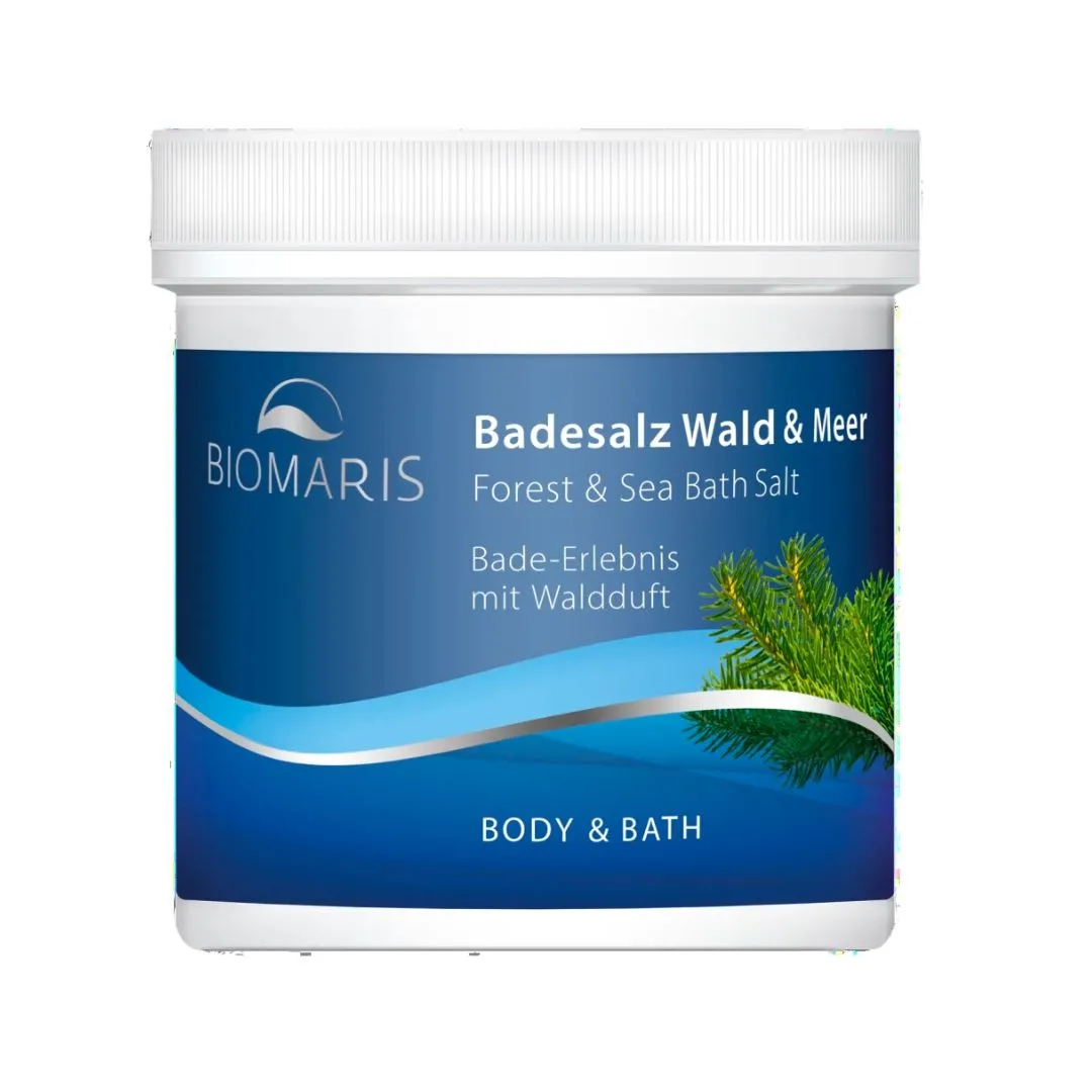 Biomaris Bath Sea Sal com óleo de agulha de pinheiro 500 g