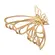 PROART PIRANHA HAIR CLIP GOLD BUTTERFLY SMALL