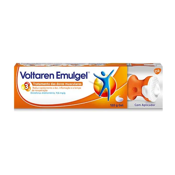 Voltaren Emulgel , 10 mg/g Bisnaga 120 g Gel