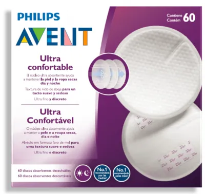 Philips Avent Discos Descartáveis 60 unidades