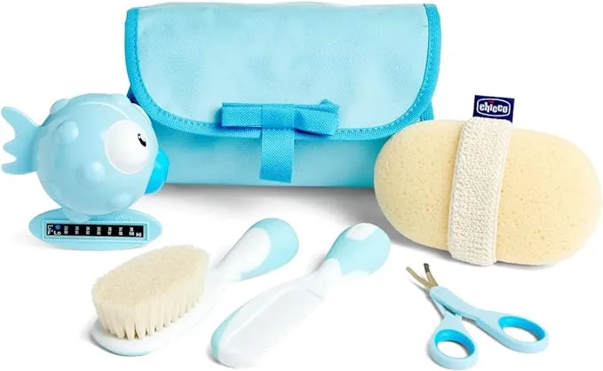 Chicco Conjunto de Higiene +0 meses Azul