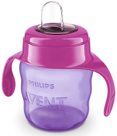 Philips Avent Copo com Bico 200 mL +6 meses Rosa