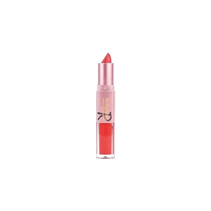 Batom Ruby Rose Líquido Duo Matte Cor 001