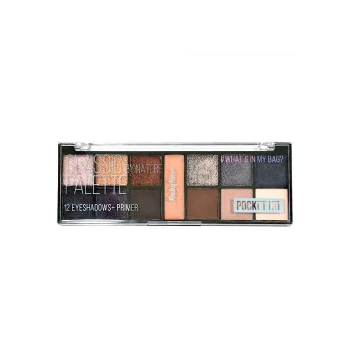 Paleta De Sombra Pocket Classic By Nature Hb 9943 - Ruby Rose