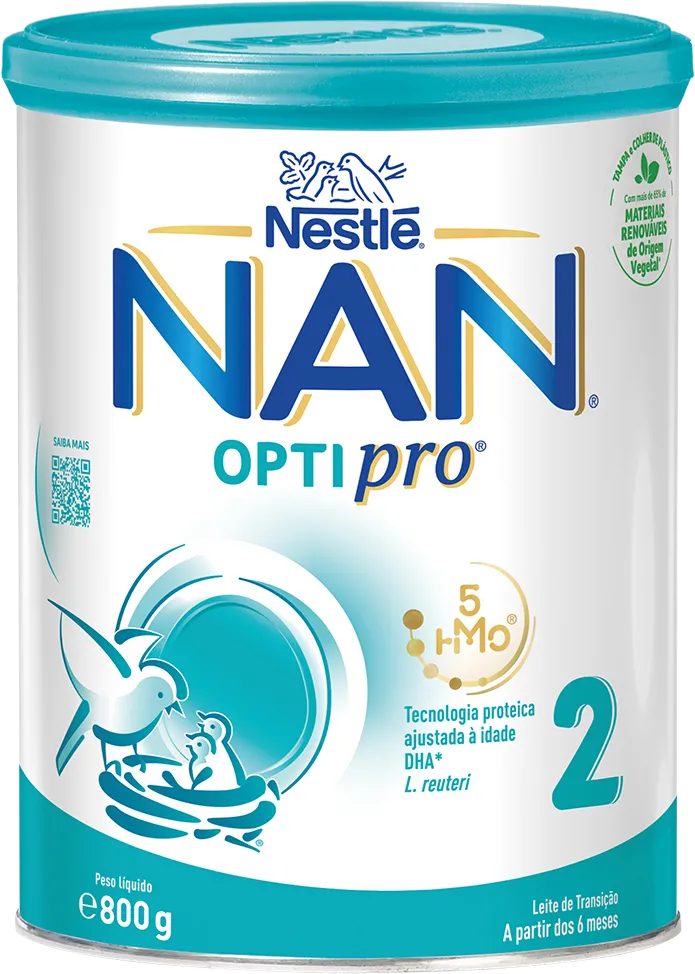 Nestlé NAN Optipro 2 +6 meses 800g