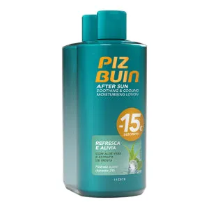 Piz Buin After Sun Loção Hidratante Suavizante e Refrescante 2x200 mL