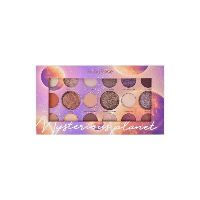 Paleta Ruby Rose De Sombras Mysterious Plan Un