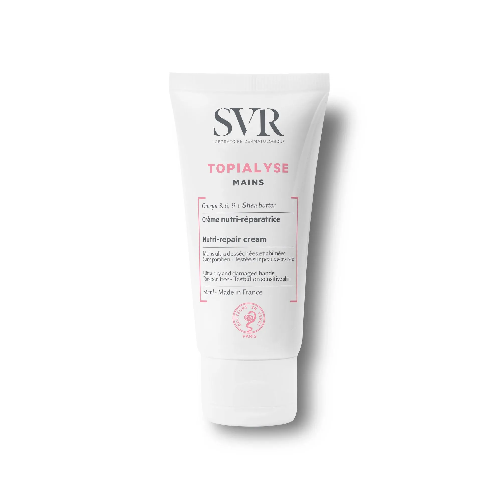 SVR Topialyse Creme Mãos 50mL – Nutrição e Conforto