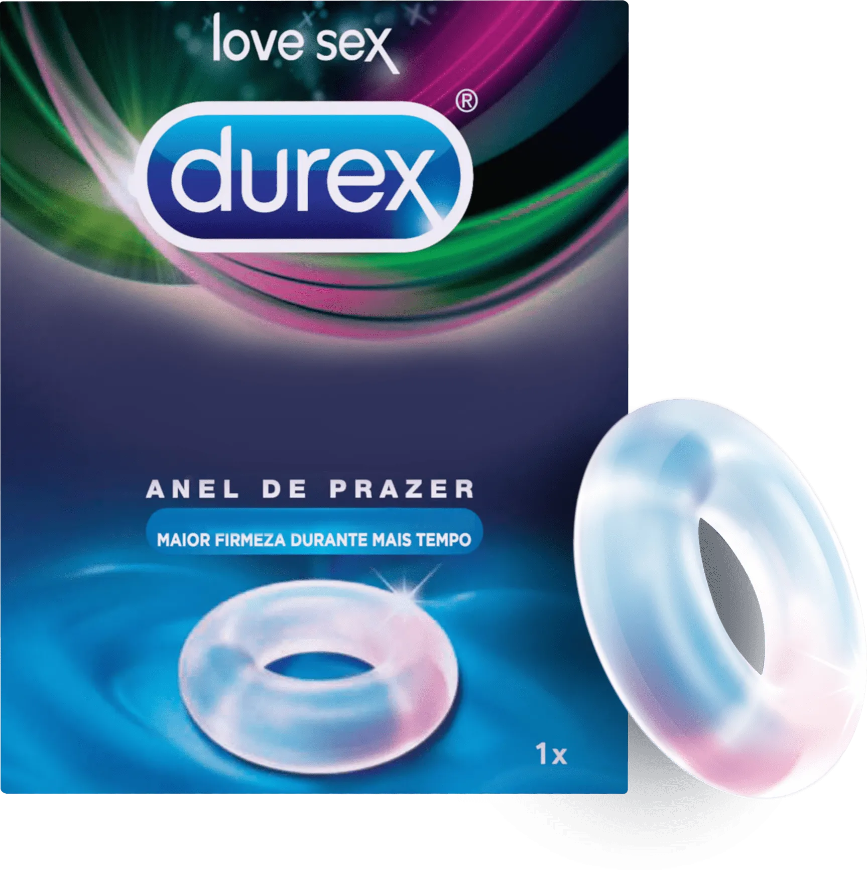 Durex Love Sex Anel de Prazer – Ereção Firme e Prazer Prolongado