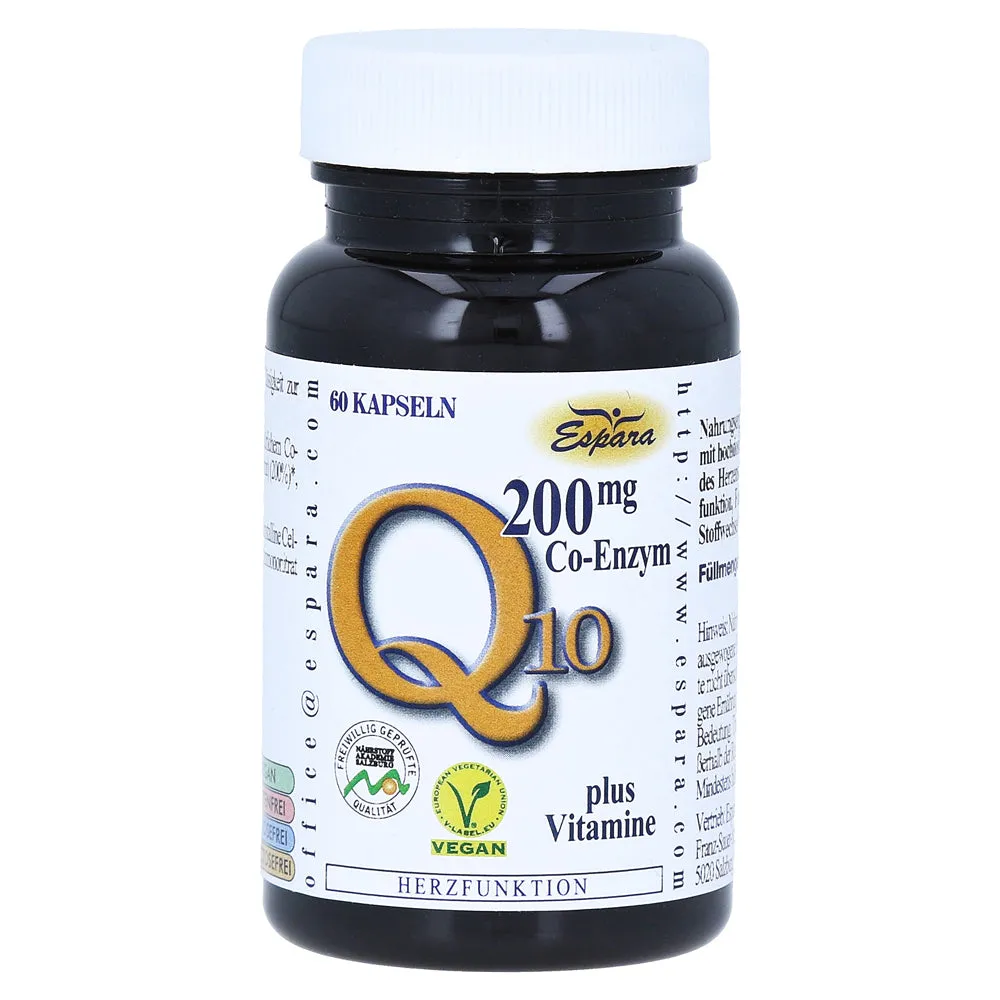 Espara Q10 200 mg cápsulas 60 Cap