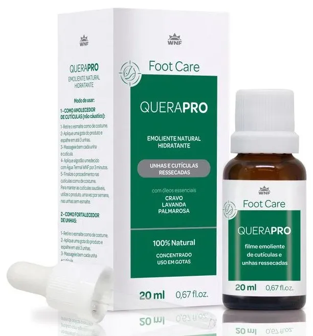 WNF Foot Care Querapro Fortalecedor de Unhas Amolecedor de Cutículas 20ml