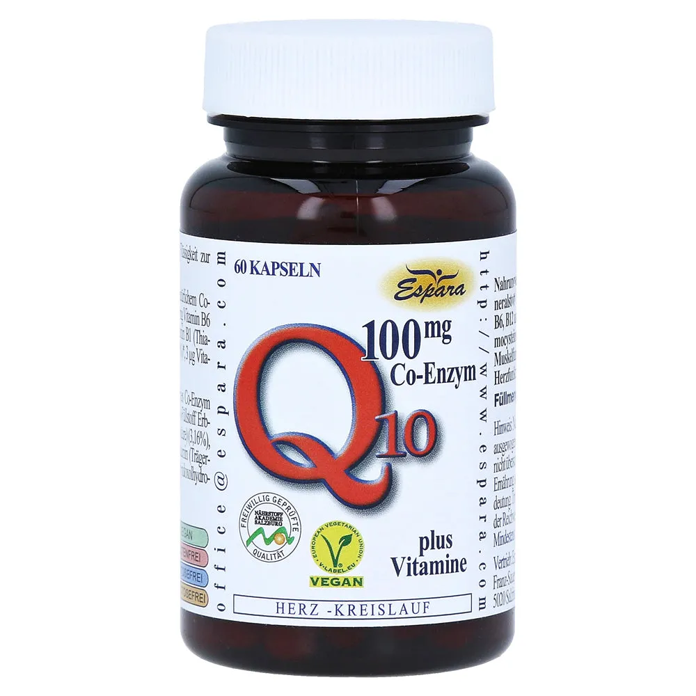 Espara Q10 100 mg cápsulas 60 Cap