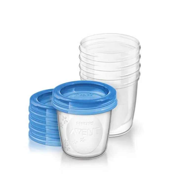 Philips Avent Conjunto de Copos 180 mL 5 copos + 5 tampas