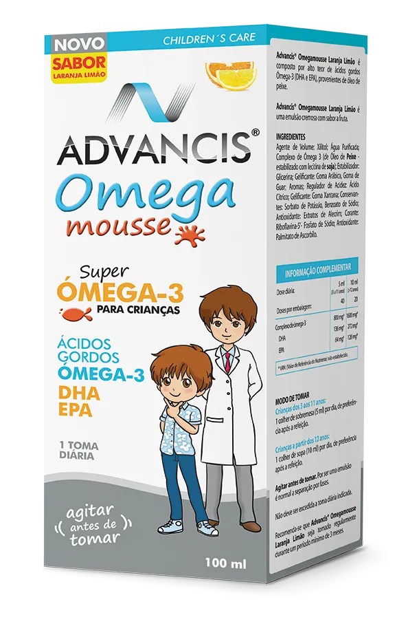 Advancis® Omega Mousse Laranja Lima 100 mL
