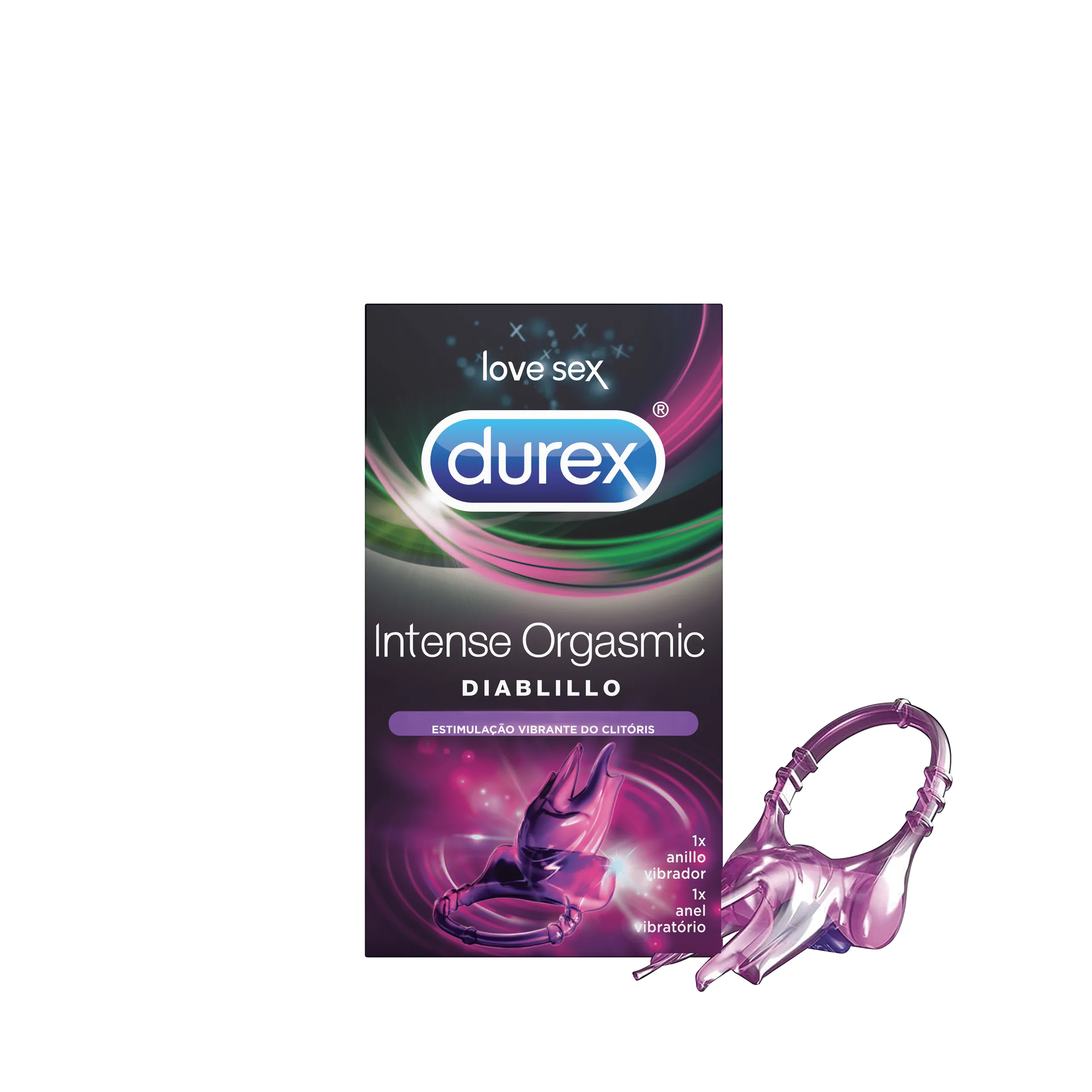 Durex Intense Orgasmic Diablillo – Anel Vibratório com Estimulação Clitoriana