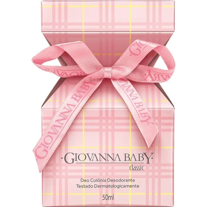 Deo Colônia Desodorante Giovanna Baby Classic Com 50mL Feminino
