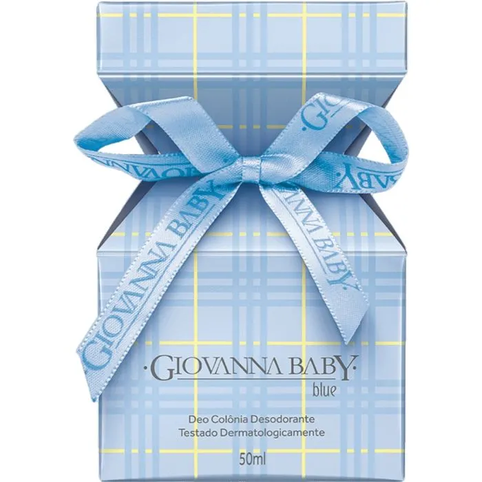 Deo Colônia Desodorante Giovanna Baby Blue Com 50mL Unissex