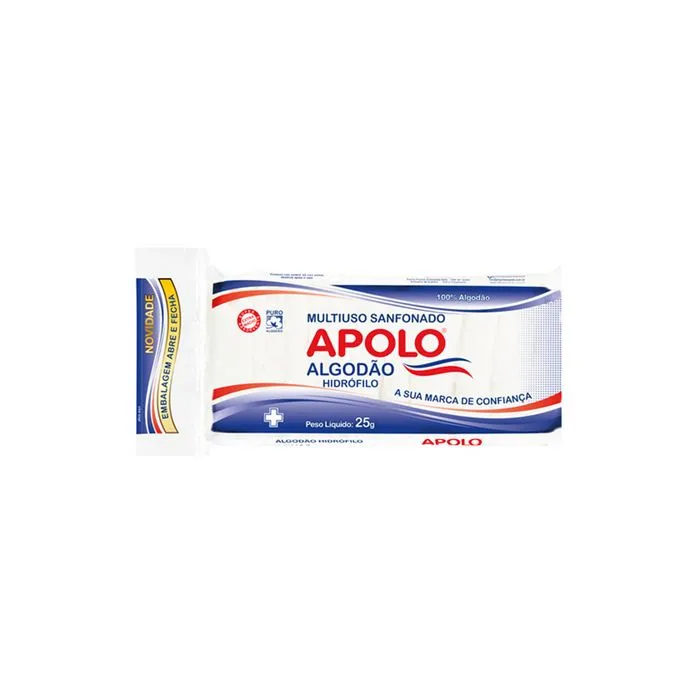 Algodão Multiuso Sanfonado Apolo 25G