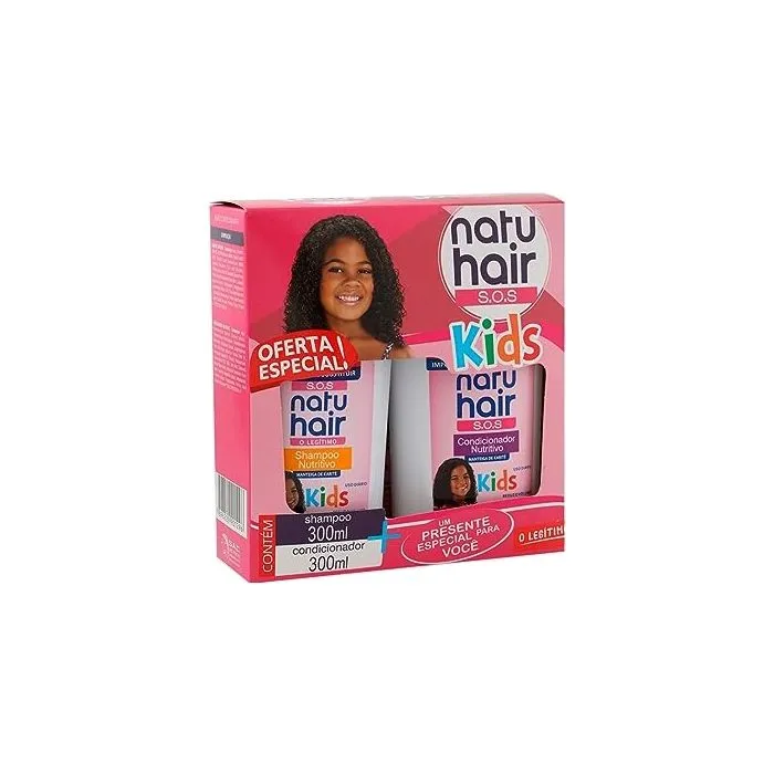 Kit Natu Hair 300mL Sh/Condicionador Kids