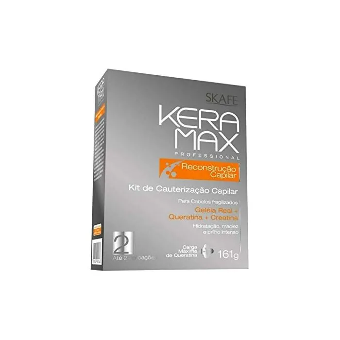 Kit Cauterizaçao Keramax 161mL Queratina