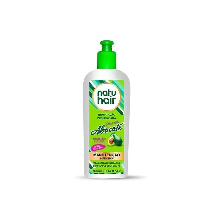 Creme Parapentear Natu Hair Óleo De Abacate 300mL