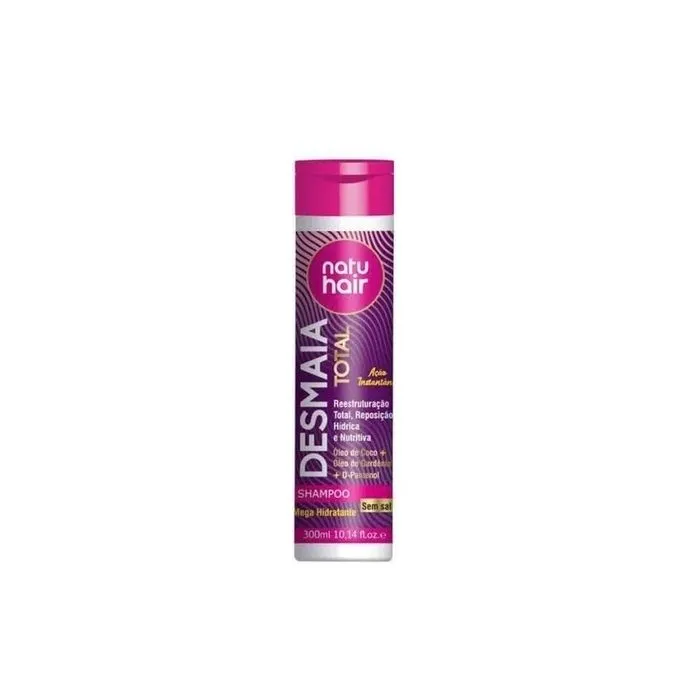 Shampoo Natu Hair 300mL Desmaia Total