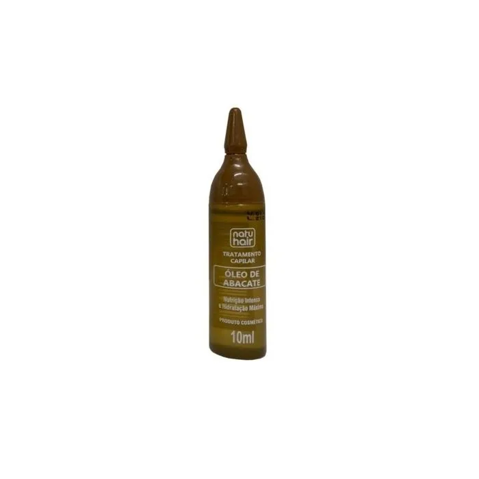Ampola Natu Hair Óleo De Abacate 10mL