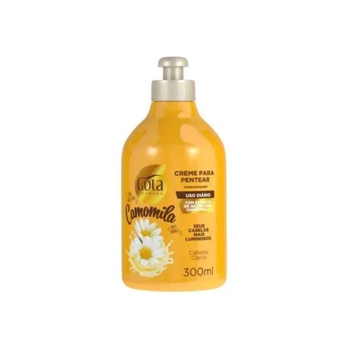 Creme Para Pentear Gota Dourada 300mL Camomila