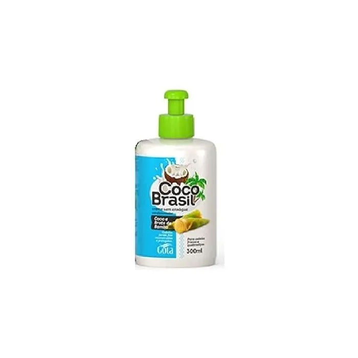 Creme Pentear Coco Brasil 300mL Coco E Bambu