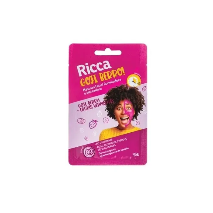 Máscara Facial Iluminadora E Clareadora Ricca 10G Un