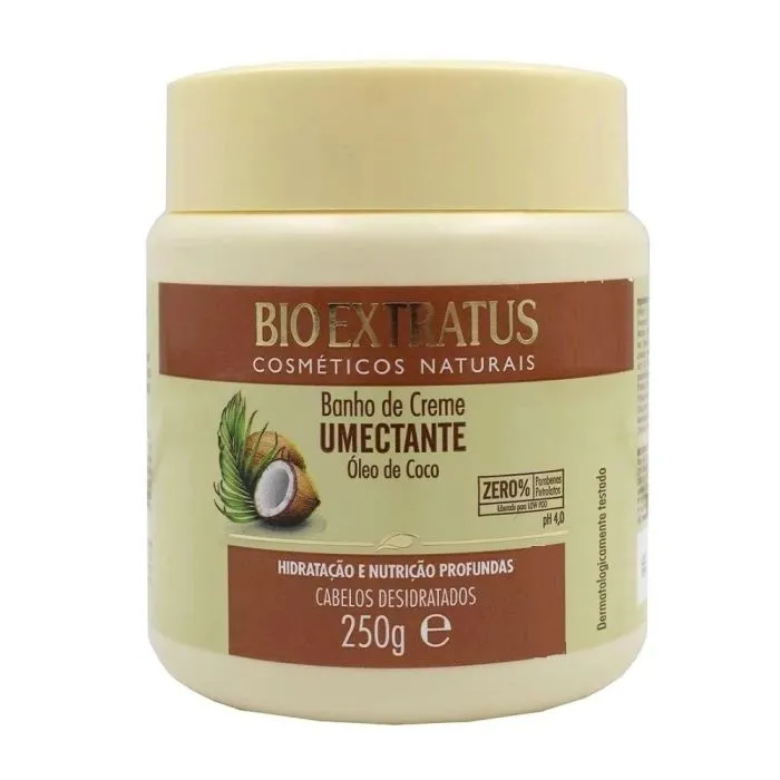 Banho De Creme Bio Extratus Óleo De Coco 250G