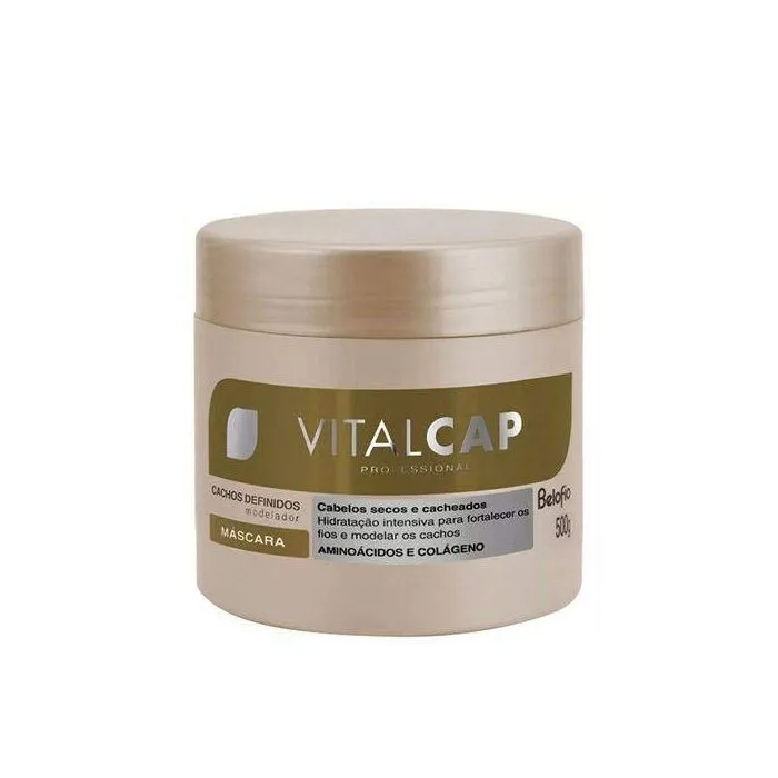 Máscara Vitalcap Cachos Definidos, Belofio, Branco, Médio