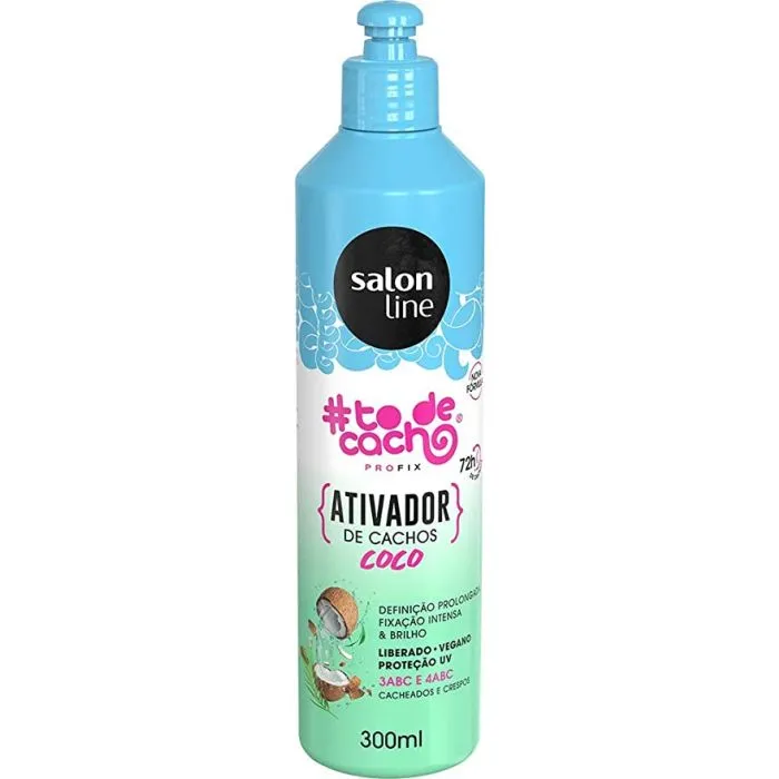 Ativador De Cachos Coco Salon Line Tratamento Cosmético Pra Conquistar {Me Modela Que Eu Brilho!} 300mL