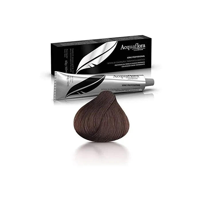 Tintura Acquaflora 5.7 Castanho Claro Marrom
