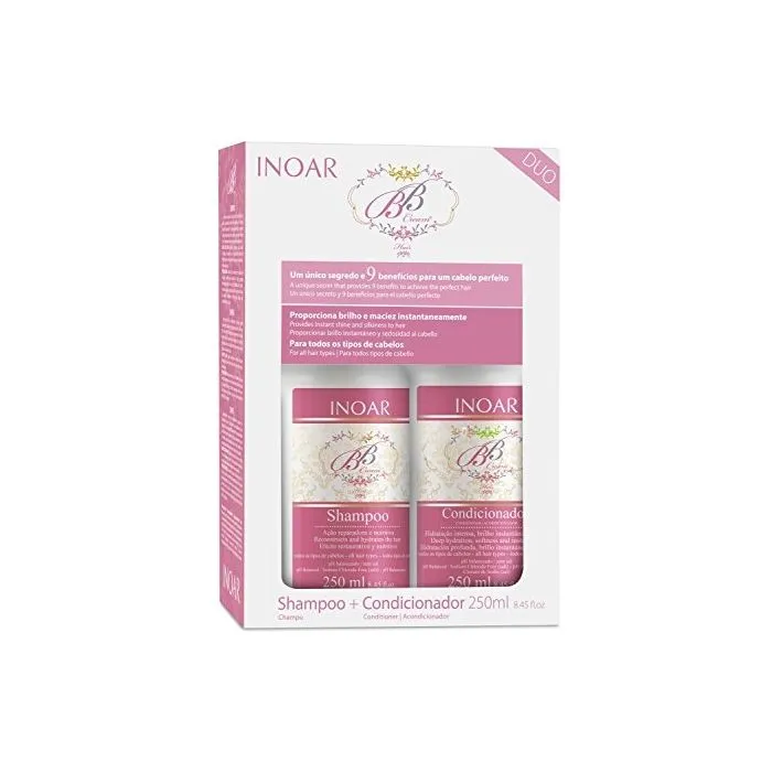 Kit Inoar 250+250mL Sh/Condicionador Bbcream