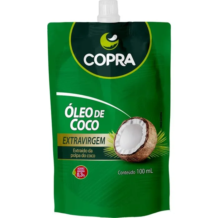 Oleo Capilar Copra 100mL Coco Extra Virgem Pouch
